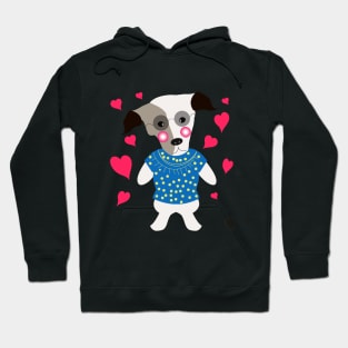 Funny Cartoon Puppy Hoodie